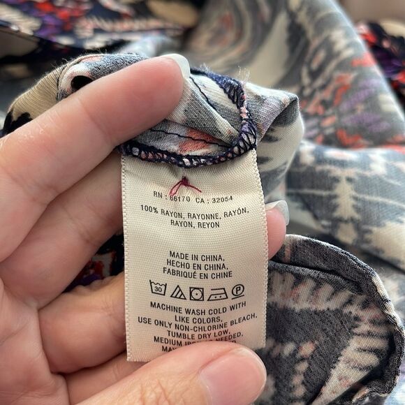 (BOGO FREE) HOLDING HORSES ANTHROPOLOGIE Mira Button Down Shirt Dress size 00P - Picture 4 of 4